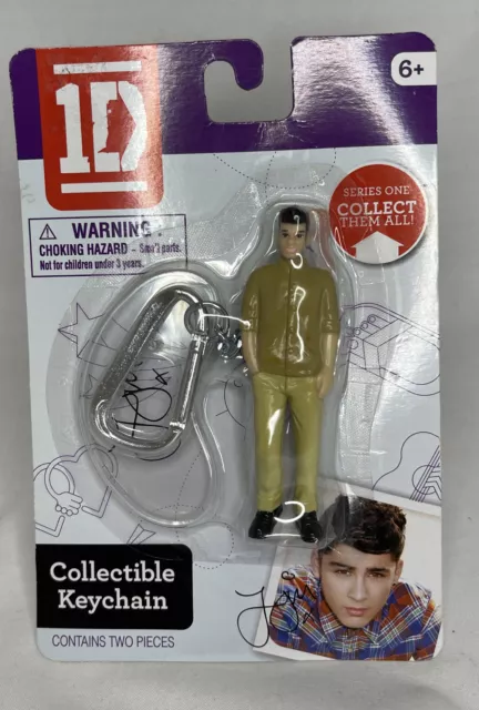 2012 One Direction 1D Collectible Keychain Key Chain Zayn Figure Series One New