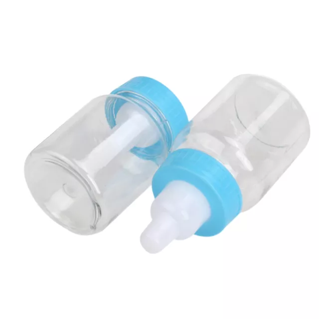 12 Pcs Baby Bottles Shower Mini Cartoon Feeding Cotainer Boy Child Miniature 3