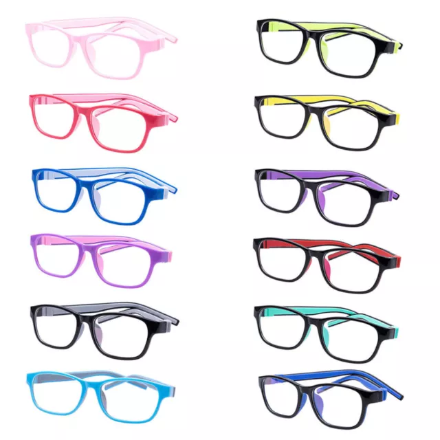 Lightweight Clear Lens Reading Eyeglasses Glasses Spectacles For Kid Children