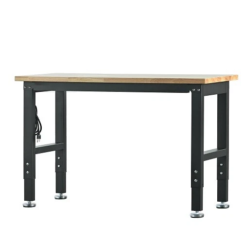 HEAVYDUTY ADJUSTABLE MULTIFUNCTION Workbench Rubber Work Table w