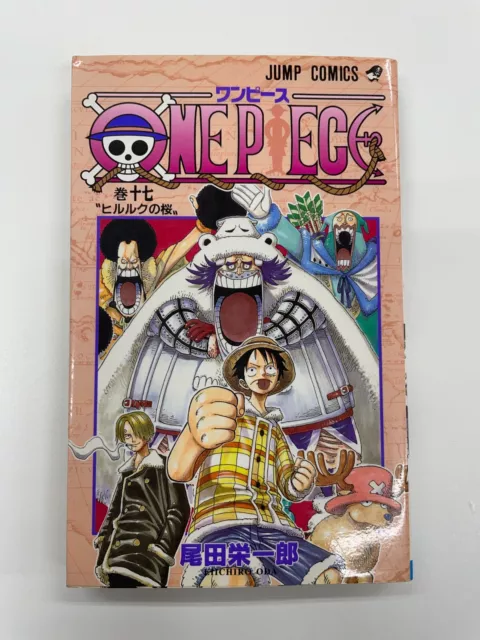 ONE PIECE Vol. 17 Japanese 1st Edition 2001 First Print Jump Comics Eiichiro Oda
