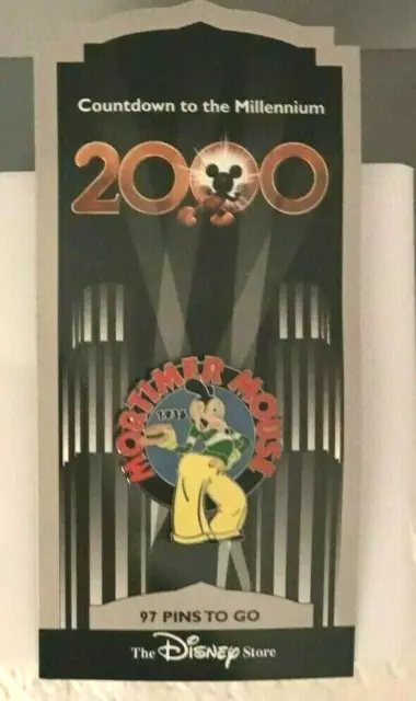 WALT DISNEY MORTIMER Mouse 1936 Countdown To Millennium 2000 Mickey ...