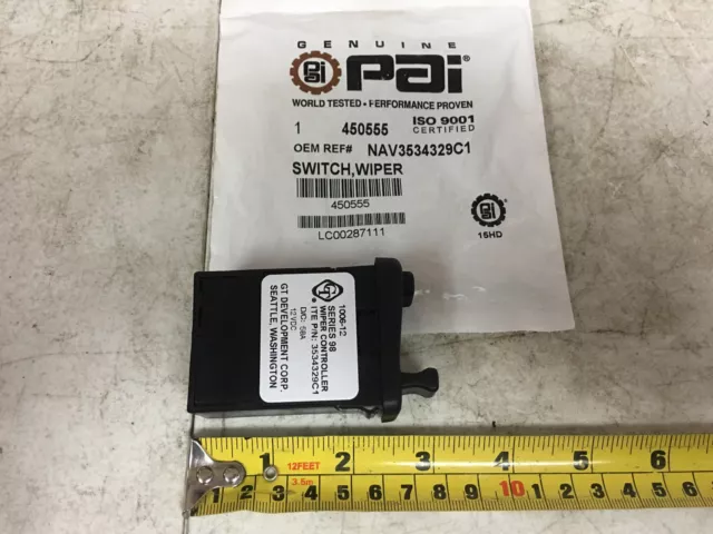 Windshield Wiper Control Switch for International. PAI # 450555 Ref. # 3534329C1