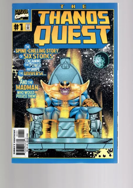 Thanos  Quest 1 2 - 2000 Trade Paperback   -  Marvel Comics