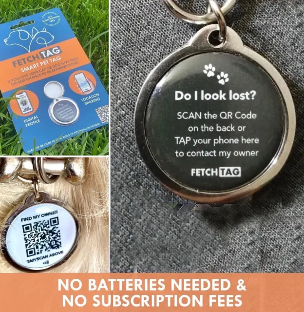 Smart Pet Tag by Fetch Tag