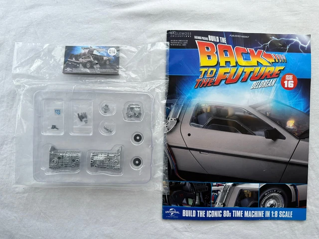 Kit De Construction DeLorean Retour Vers Le Futur à L'échelle 1:8 Par Eaglemoss - Édition Complète N°2