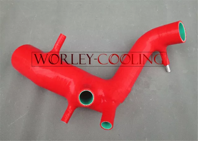 Silicone Induction Intake Pipe Hose For Audi TT VW Golf Beetle 1.8 Turbo RED new