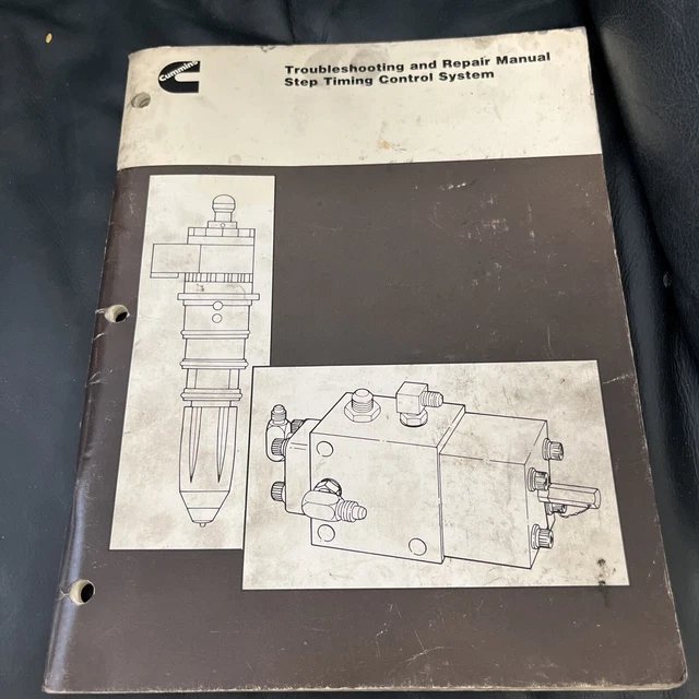 CUMMINS STEP TIMING Control System Troubleshooting & Repair Manual