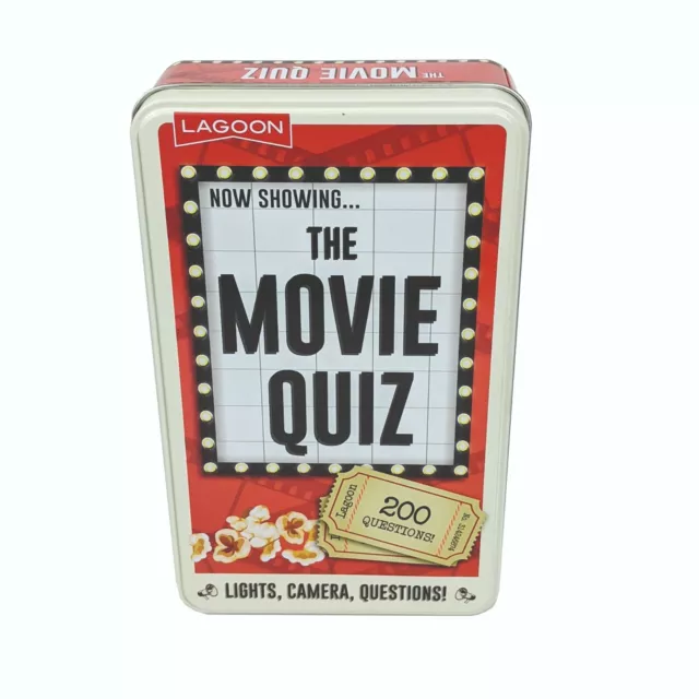 Movie Quiz Trivia Questions After Dinner Fun Game Xmas Stocking Filler Gift