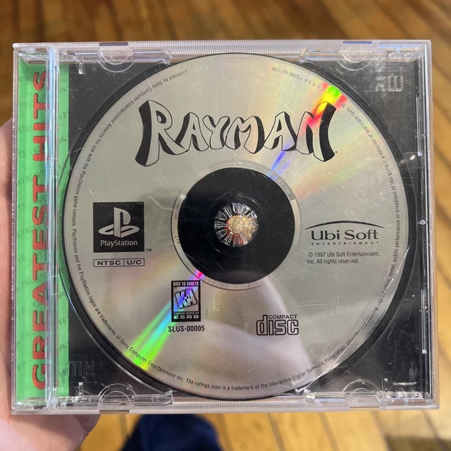 RAYMAN SONY PLAYSTATION 1 PS1 PSOne Greatest Hits Game Case Game No RAYMAN SONY PLAYSTATION 1 PS1 PSOne Greatest Hits Game Case Game No