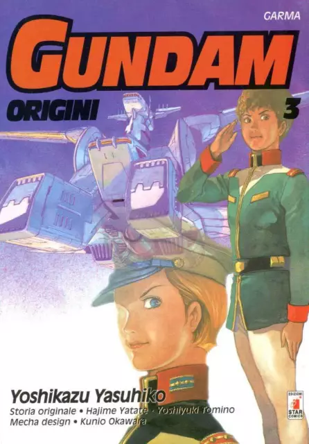 manga STAR COMICS GUNDAM LE ORIGINI numero 3