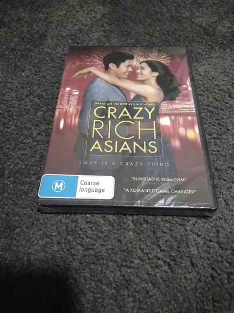 Crazy Rich Asians (DVD, 2018) REGION 4