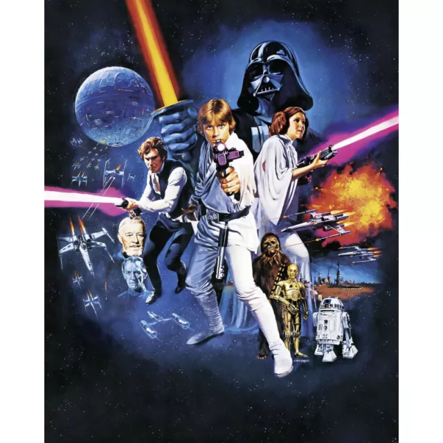 Komar Star Wars Darth Vader Collage papier peint photo 8 bandes