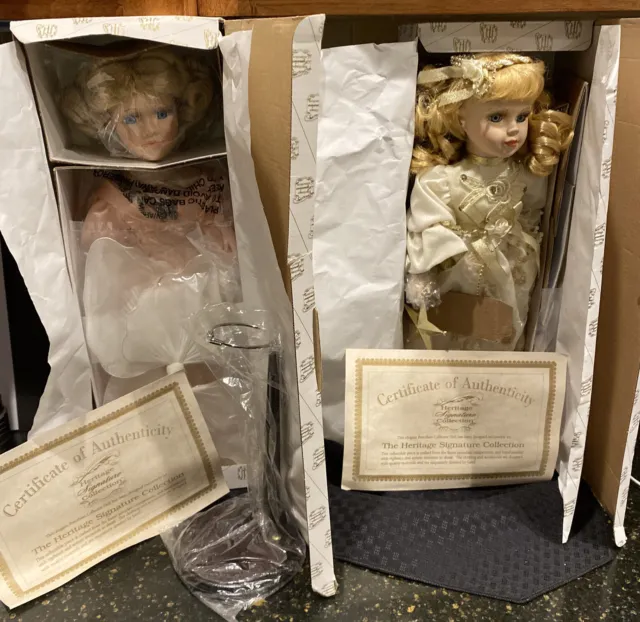 Heritage Signature Collection Porcelain Dolls