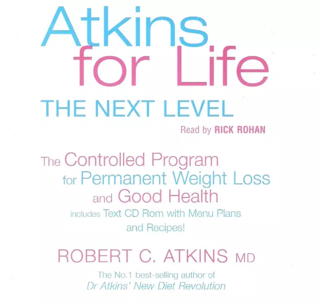 Robert C. Atkins - Atkins for Life: The Next Level (2xCD Audio & CD ROM 2003)