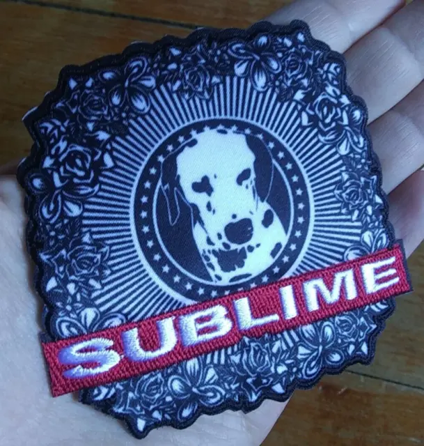 LOU DOG Rock Music SUBLIME  Patch PUNK REGGAE SKA ROCK IRON ON PATCH