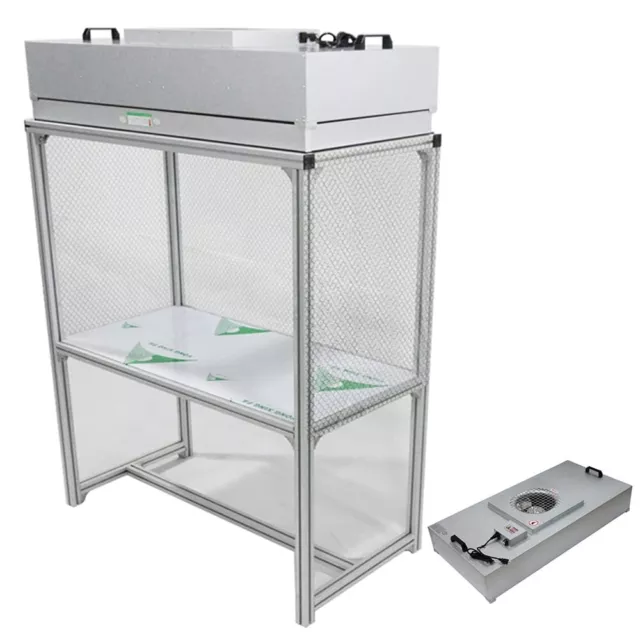 Vertical Laminar Flow Hood 110V Air Flow Clean Bench Workstation 47*23.6*59in