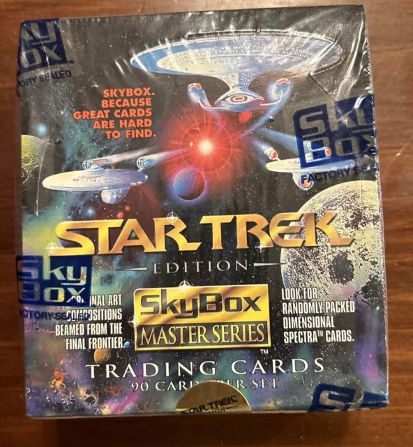 STAR TREK Skybox Master Series 36 Packs Factory Sealed Box 1993 SPECTRA Cards