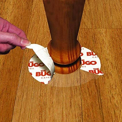 JT Eaton Bed Bug Detector 8 pack Stick-em The Bugo Trap for Hardwood Floors 211H 4