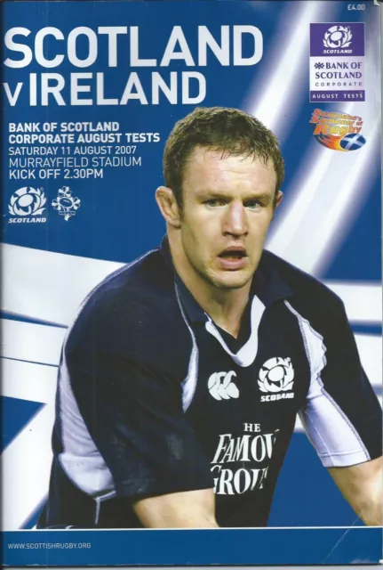 2007 SCOTLAND v IRELAND, WORLD CUP WARM-UP