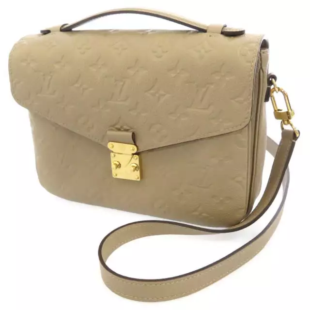 BORSA A MANO Louis Vuitton Metis Monogramma Impronta Tortora