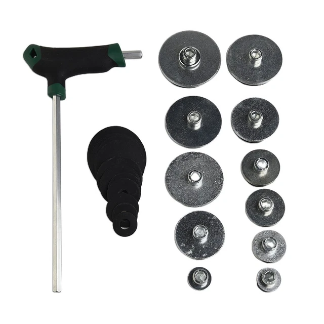 Kit riparazione sassofono soprano suono foro strumento 30x22,1x5,1 cm per