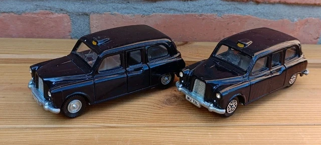 Dinky 284 Austin FX4 London Taxi Noir 1/43 De 1978 - Angleterre + Boîte