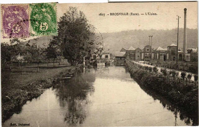 CPA Brosville - L'Usine (478076)