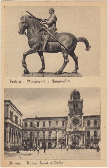 Padova - Vedutine - Monumento A Gattamelata - Piazza Unita' D'italia