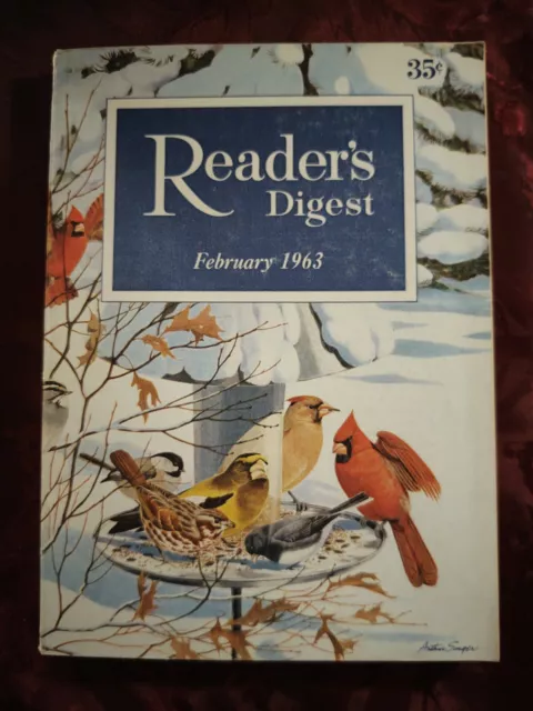 Readers Digest February 1963 Cigarettes Corey Ford Jackie Gleason Henry Hazlitt