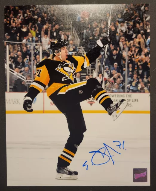 Evgeni Malkin Signed AUTOGRAPH Vertical 8x10 Photo PENGUINS FRAMEWORTH COA 🔥