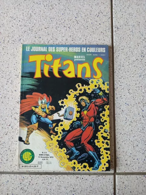 Titans N° 23 - Comics Marvel lug tbe