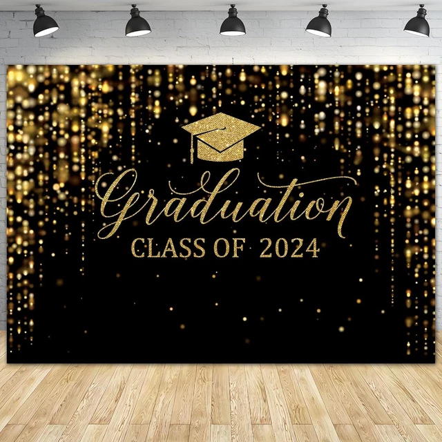 7X5 GRADUATION BACKDROP Class of 2024 Congrats Grad Party Photography