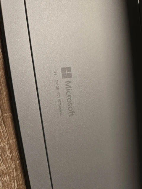 MICROSOFT SURFACE PRO 5 (Model 1796) – Intel Core m3, 4GB RAM, 128GB ...