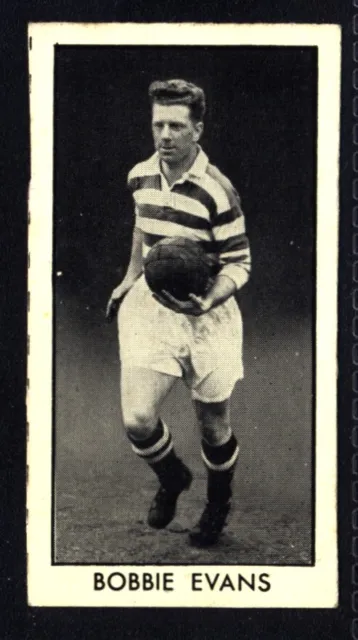 D.C. Thomson Football Stars 1957 (Adventure) Bobby Evans (Glasgow Celtic) No. 14