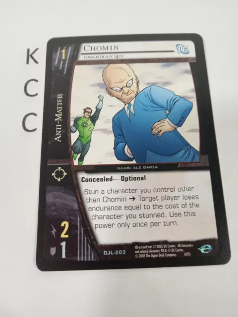 VS. System TCG DC Chomin Qwardian Spy DJL-203