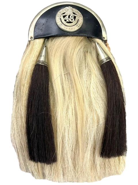 WW2 Canadian 48th Highlanders Hair Sporran WW2 Canadian 48th Highlanders Hair Sporran