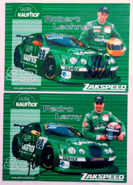 Zakspeed Jaguar V8 Star Pedro Lamy, Robert Lechner