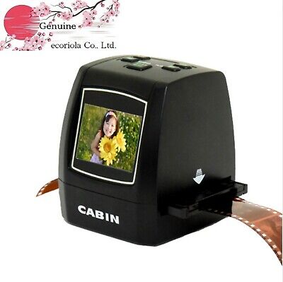 Escáner de película compacto CABIN CFS-N14 conversión de datos con LCD de Japón