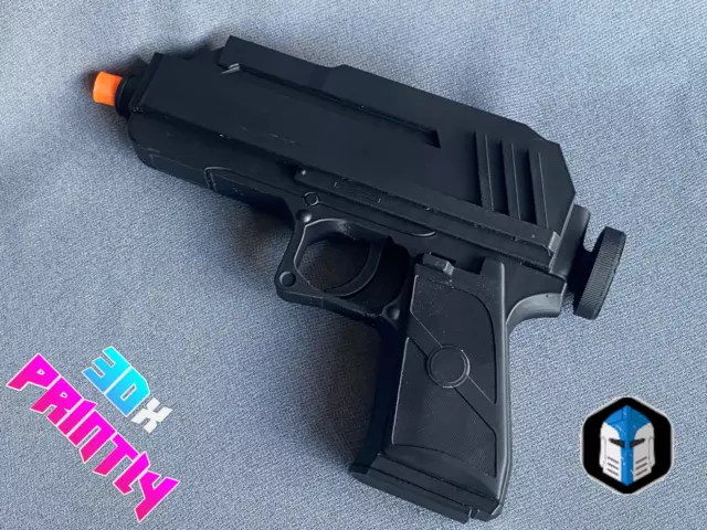 3d Printed DC-17 blaster Captain Rex / Galactic Armory / toy pistol