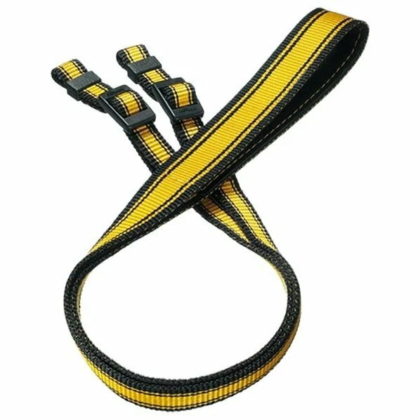 Cinghia collo ufficiale Nikon An-4Y (giallo/nero) realizzata in Amisting/per fotocamera reflex