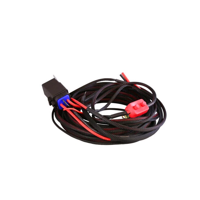 30Amp Car Fuel Pump Harness Relay Wiring Kit Heavy Duty Auto Circuit Breaker 12V