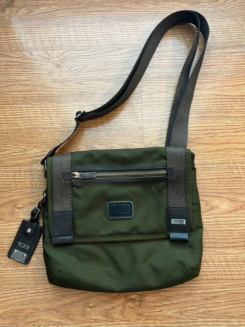 Tumi Alpha Bravo Beale Mini Messenger - Olive