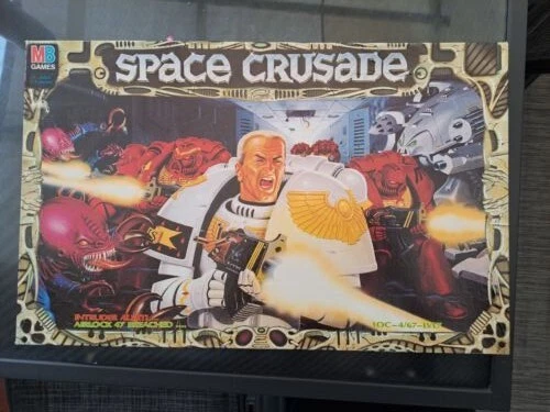 Space Crusade the Ultimate Encounter Board Game MB incomplete