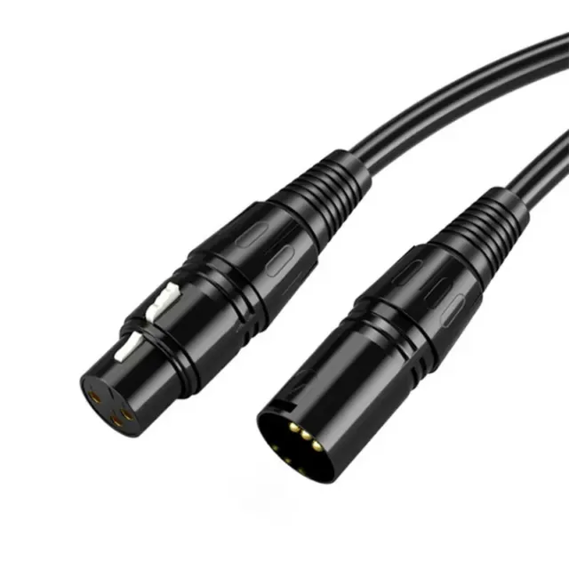 Cavo XLR DMX bilanciato da 3 mt professionale connettore Maschio/Femmina 3 Pin