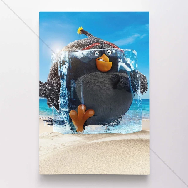 The Angry Birds Movie Poster Canvas Movie Print #3163