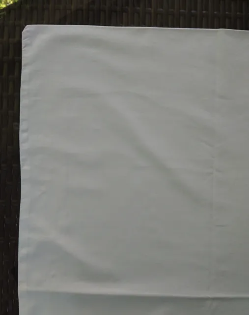 2x alter Kopfkissenbezug Bezug f. Kissen Weißwäsche Baumwolle Monogramm 73x81 cm 2