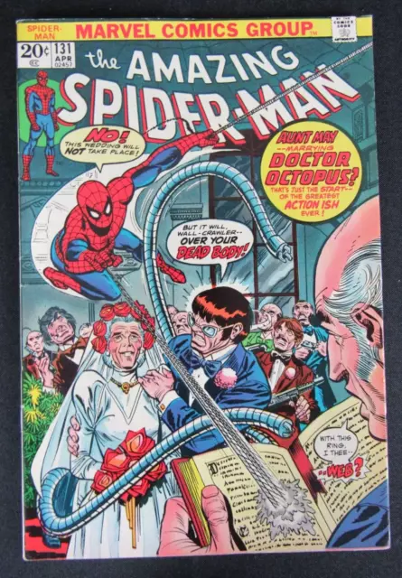 Amazing Spider-Man #131 (1974) Mark Jewelers Insert F/VF 7.0 ZL261