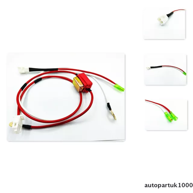 15 A Battery Harness w/ Trailer Connection For Popup camper Coleman Fleetwood 1x