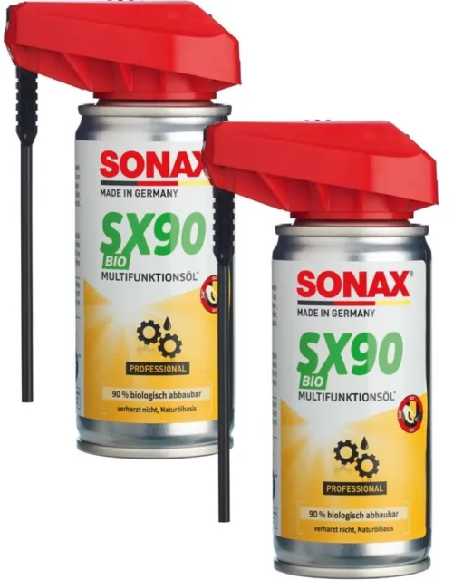 2x Sonax SX90 Bio Multifunktionsöl Easy-Spray Rostlöser Schmiermittel Pflegeöl